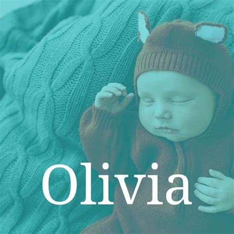 olivia namenstag|Name Olivia: Bedeutung, Herkunft, Beliebtheit